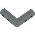 Vestil Thermoplastic Rubber Corner Guard 3-63/64" x 3-63/64" (Case of 16) CB-2